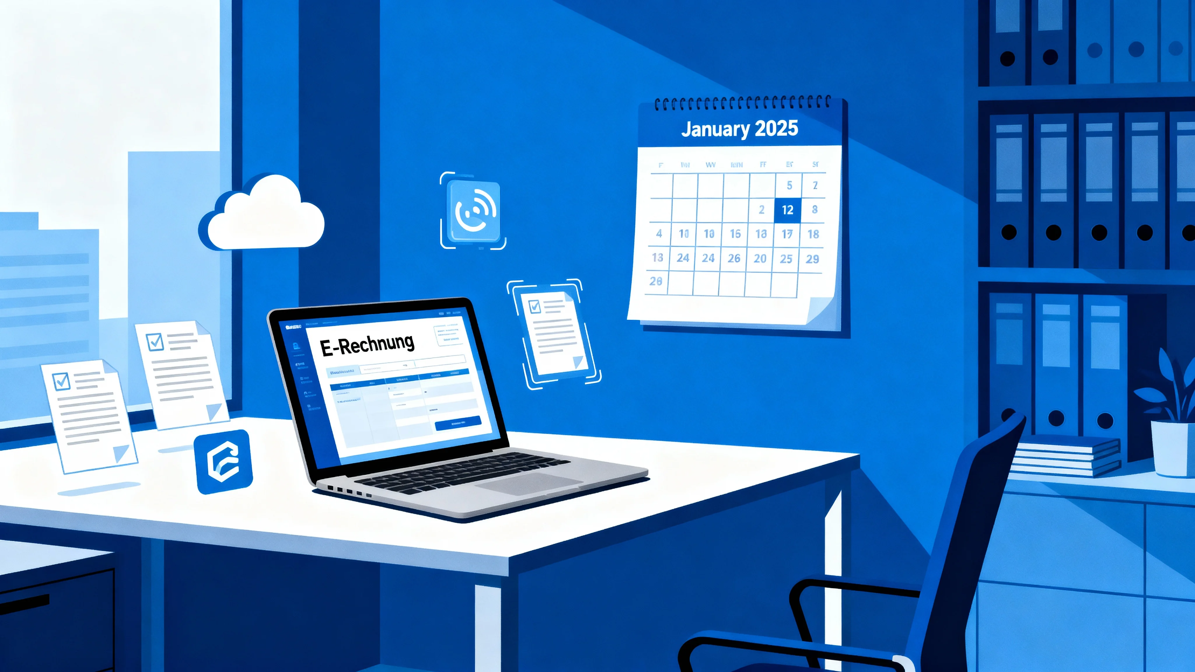 E-Rechnungspflicht 2025 für Kleinunternehmer