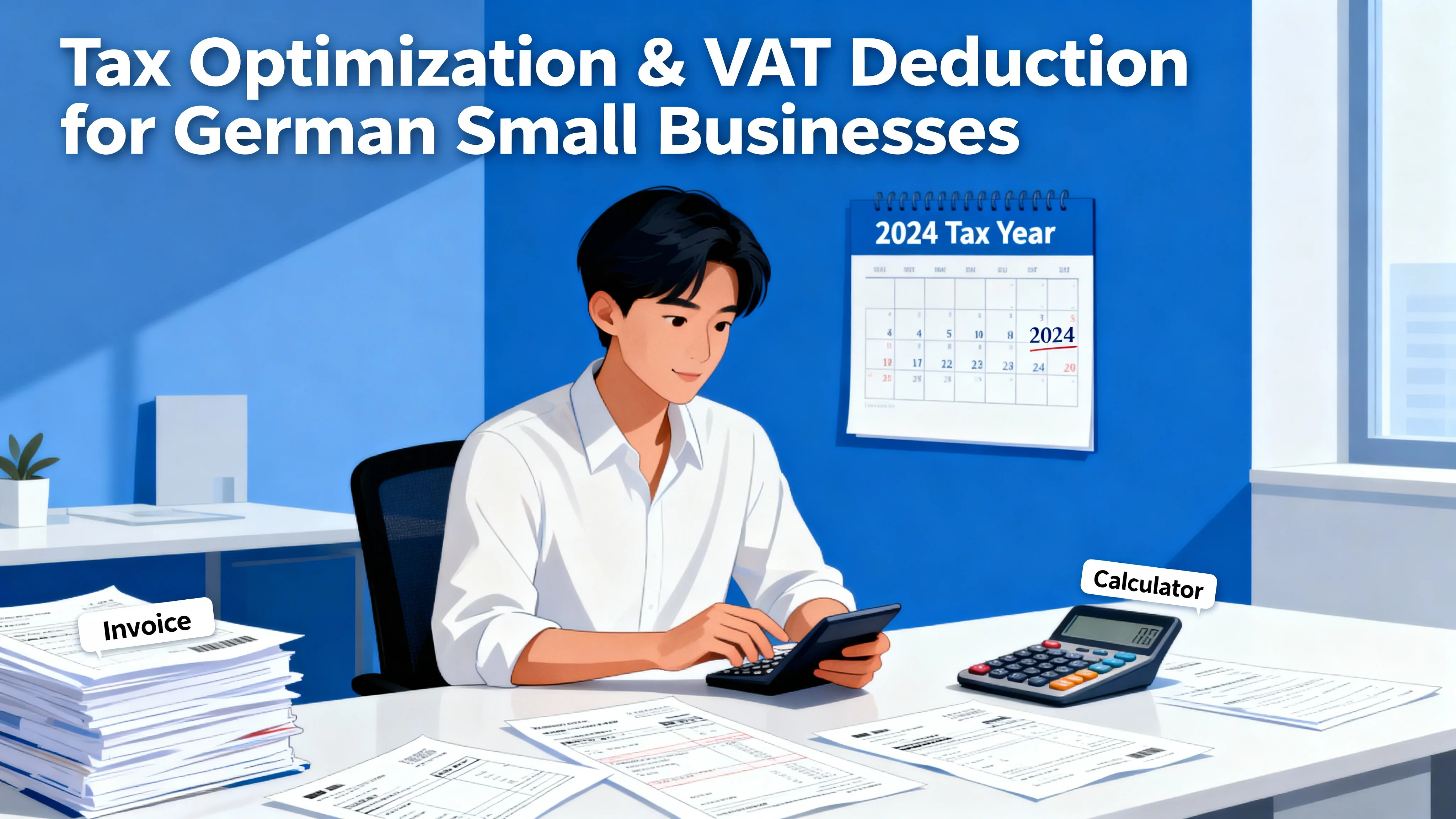 Vorsteuerabzug optimieren für Kleinunternehmer